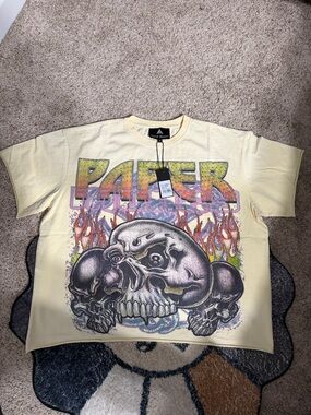 Bone Paper Money Graphic Skull Tee - Men’s Short Sleeve Shirt